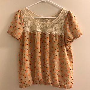 Ochirly Printed Top